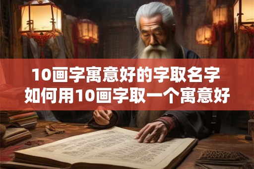 10画字寓意好的字取名字 如何用10画字取一个寓意好的名字
