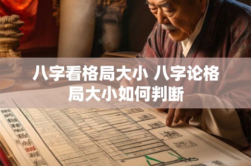 八字看格局大小 八字论格局大小如何判断