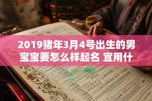 2019猪年3月4号出生的男宝宝要怎么样起名 宜用什么字
