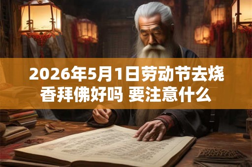 2026年5月1日劳动节去烧香拜佛好吗 要注意什么