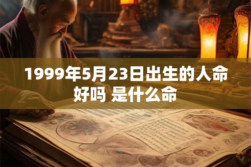 1999年5月23日出生的人命好吗 是什么命 1999年5月23日出生的人命好吗 是什么命