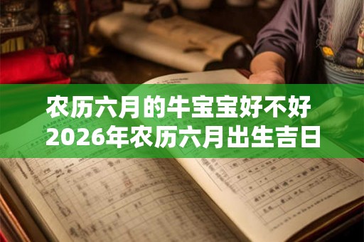 农历六月的牛宝宝好不好 2026年农历六月出生吉日
