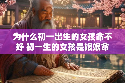 为什么初一出生的女孩命不好 初一生的女孩是娘娘命吗 为什么初一出生的女孩命不好 初一生的女孩是娘娘命吗
