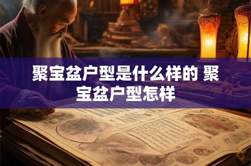 聚宝盆户型是什么样的 聚宝盆户型怎样