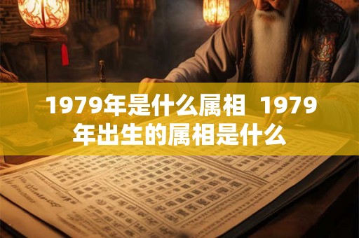 1979年是什么属相  1979年出生的属相是什么