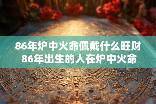 86年炉中火命佩戴什么旺财 86年出生的人在炉中火命中需要佩戴什么来提升财运