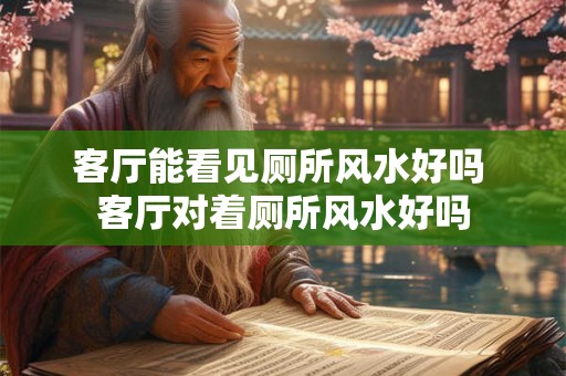 客厅能看见厕所风水好吗 客厅对着厕所风水好吗