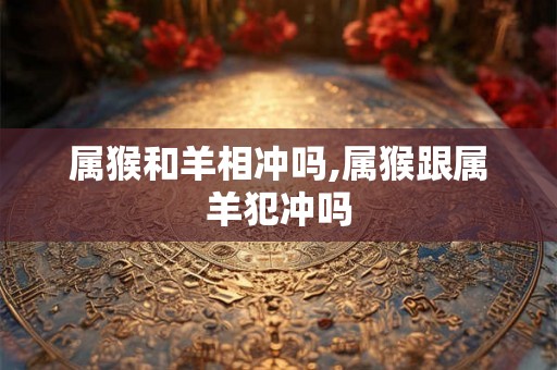 属猴和羊相冲吗,属猴跟属羊犯冲吗