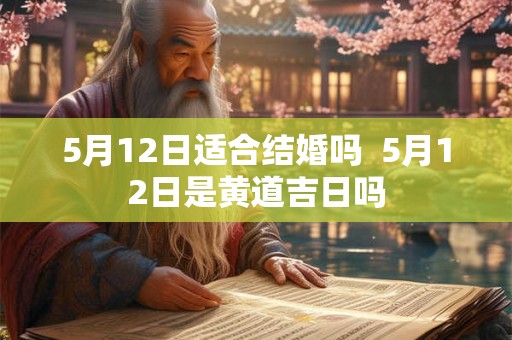5月12日适合结婚吗  5月12日是黄道吉日吗