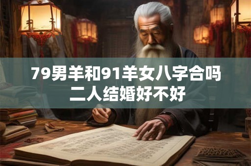 79男羊和91羊女八字合吗 二人结婚好不好