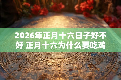 2026年正月十六日子好不好 正月十六为什么要吃鸡蛋 2026年正月十六日子好不好 正月十六为什么要吃鸡蛋