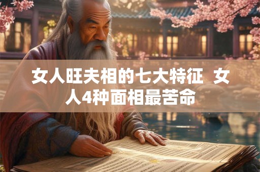 女人旺夫相的七大特征 女人4种面相最苦命 女人旺夫相的七大特征 女人4种面相最苦命