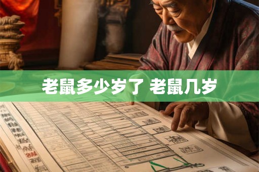 老鼠多少岁了 老鼠几岁