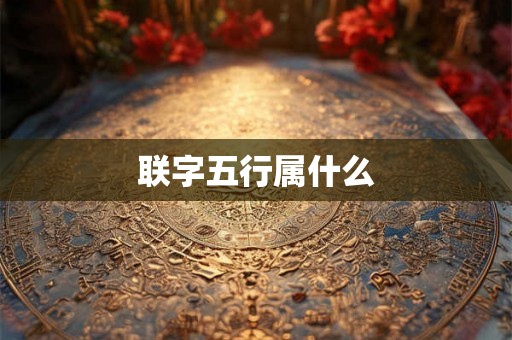 联字五行属什么