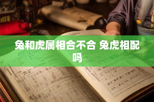 兔和虎属相合不合 兔虎相配吗