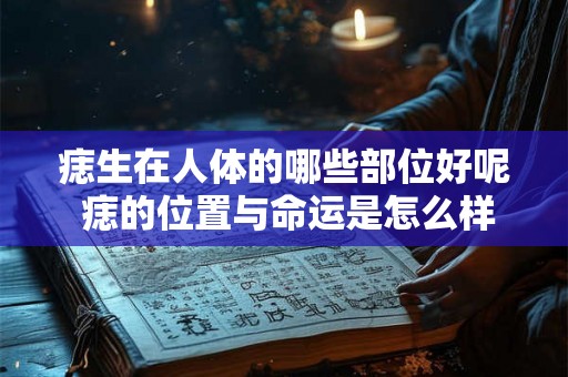 痣生在人体的哪些部位好呢 痣的位置与命运是怎么样的