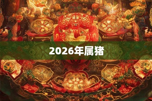 2026年属猪