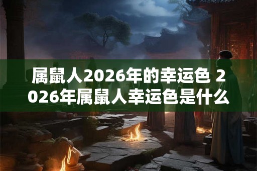 属鼠人2026年的幸运色 2026年属鼠人幸运色是什么