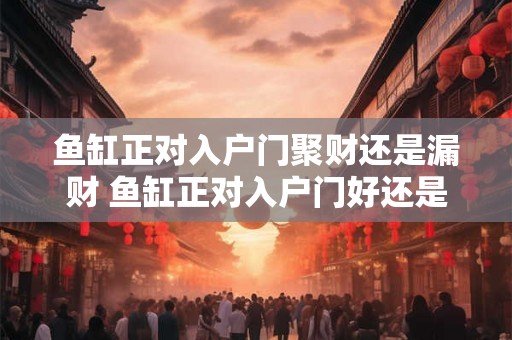 鱼缸正对入户门聚财还是漏财 鱼缸正对入户门好还是不好