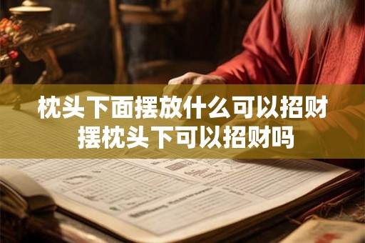 枕头下面摆放什么可以招财 摆枕头下可以招财吗 枕头下面摆放什么可以招财 摆枕头下可以招财吗
