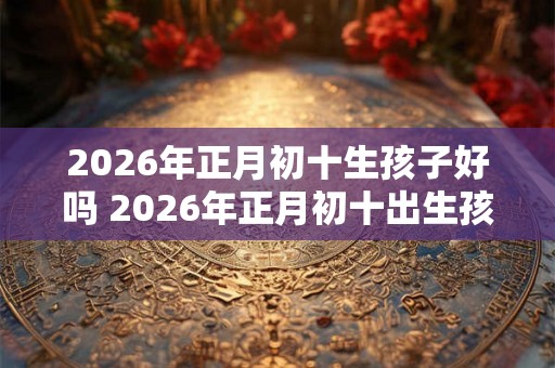 2026年正月初十生孩子好吗 2026年正月初十出生孩子命理解析