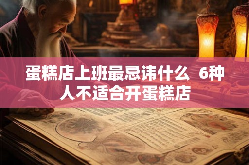 蛋糕店上班最忌讳什么 6种人不适合开蛋糕店 蛋糕店上班最忌讳什么 6种人不适合开蛋糕店