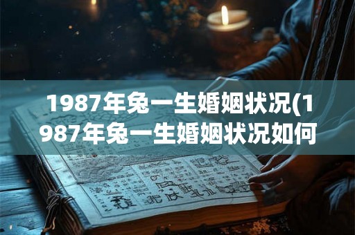 1987年兔一生婚姻状况(1987年兔一生婚姻状况如何?) 1987年兔一生婚姻状况(1987年兔一生婚姻状况如何?)