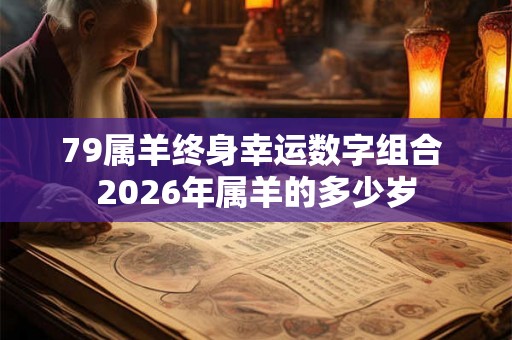 79属羊终身幸运数字组合 2026年属羊的多少岁 79属羊终身幸运数字组合 2026年属羊的多少岁