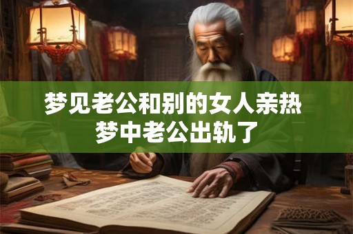 梦见老公和别的女人亲热 梦中老公出轨了