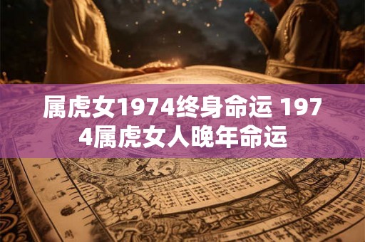 属虎女1974终身命运 1974属虎女人晚年命运
