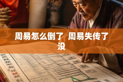 周易怎么倒了 周易失传了没 周易怎么倒了 周易失传了没