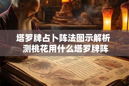 塔罗牌占卜阵法图示解析  测桃花用什么塔罗牌阵