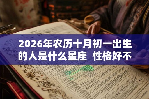 2026年农历十月初一出生的人是什么星座 性格好不好 2026年农历十月初一出生的人是什么星座 性格好不好