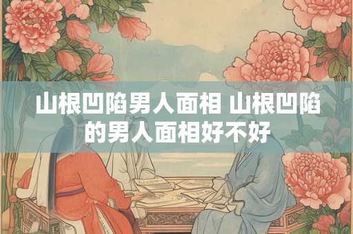 山根凹陷男人面相 山根凹陷的男人面相好不好