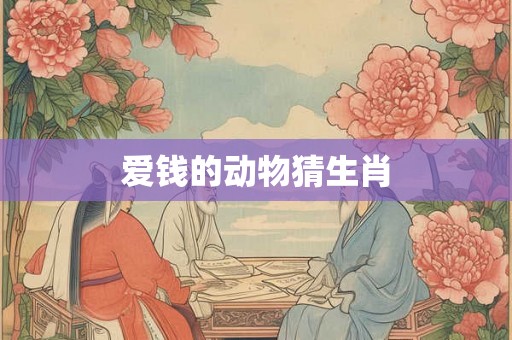 爱钱的动物猜生肖