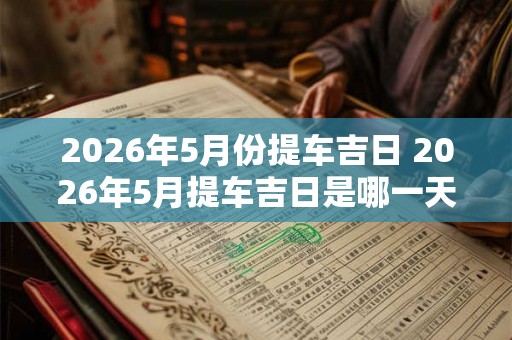 2026年5月份提车吉日 2026年5月提车吉日是哪一天