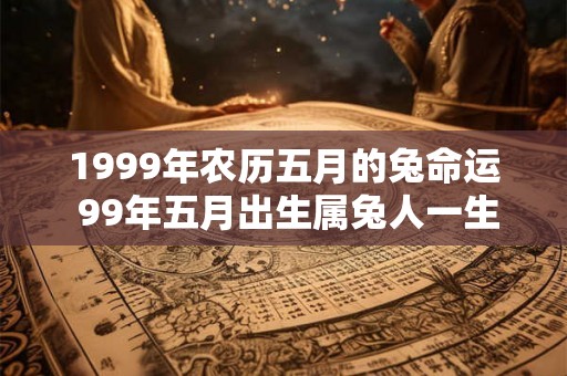 1999年农历五月的兔命运 99年五月出生属兔人一生命运如何