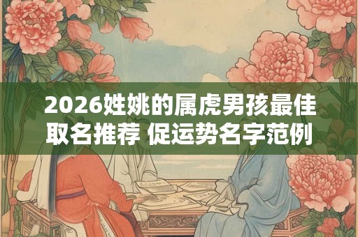 2026姓姚的属虎男孩最佳取名推荐 促运势名字范例 2026姓姚的属虎男孩最佳取名推荐 促运势名字范例