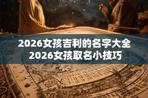 2026女孩吉利的名字大全 2026女孩取名小技巧