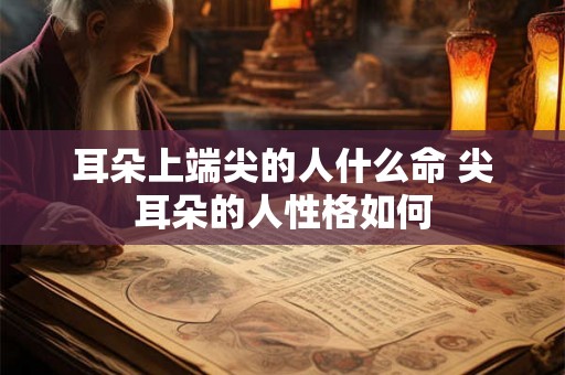 耳朵上端尖的人什么命 尖耳朵的人性格如何