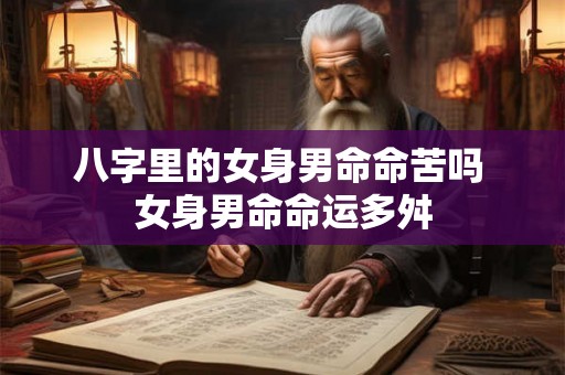 八字里的女身男命命苦吗 女身男命命运多舛 八字里的女身男命命苦吗 女身男命命运多舛