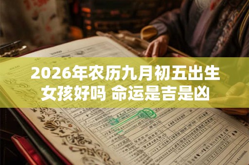 2026年农历九月初五出生女孩好吗 命运是吉是凶