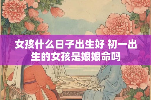 女孩什么日子出生好 初一出生的女孩是娘娘命吗 女孩什么日子出生好 初一出生的女孩是娘娘命吗