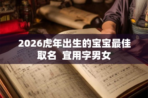 2026虎年出生的宝宝最佳取名  宜用字男女