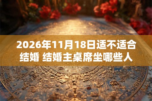 2026年11月18日适不适合结婚 结婚主桌席坐哪些人