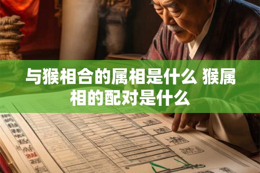 与猴相合的属相是什么 猴属相的配对是什么