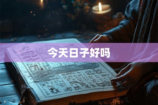 今天日子好吗 今天日子好吗
