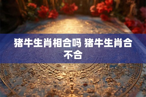 猪牛生肖相合吗 猪牛生肖合不合 猪牛生肖相合吗 猪牛生肖合不合