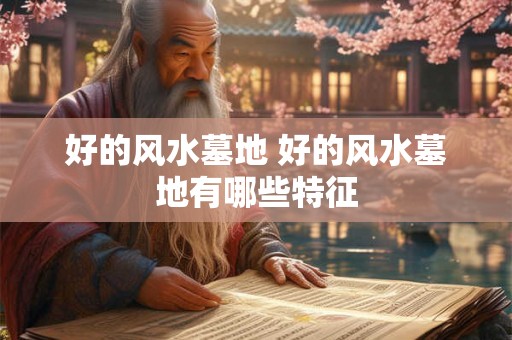 好的风水墓地 好的风水墓地有哪些特征