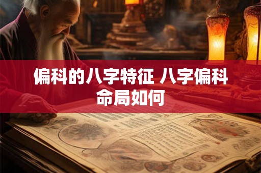 偏科的八字特征 八字偏科命局如何
